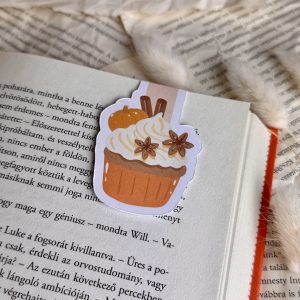 Pumpkin Cupcake mágneses könyvjelző