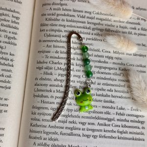 Froggy fém könyvjelző